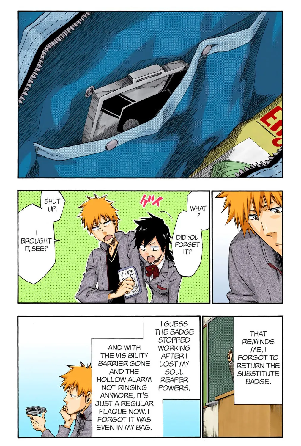 Bleach Colored Manga
