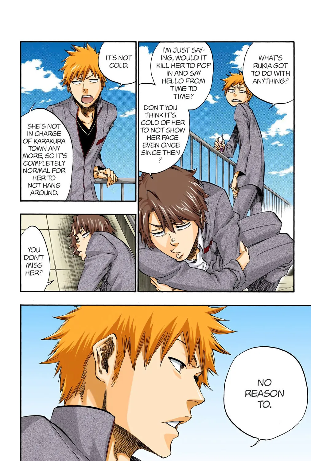 Bleach Colored Manga