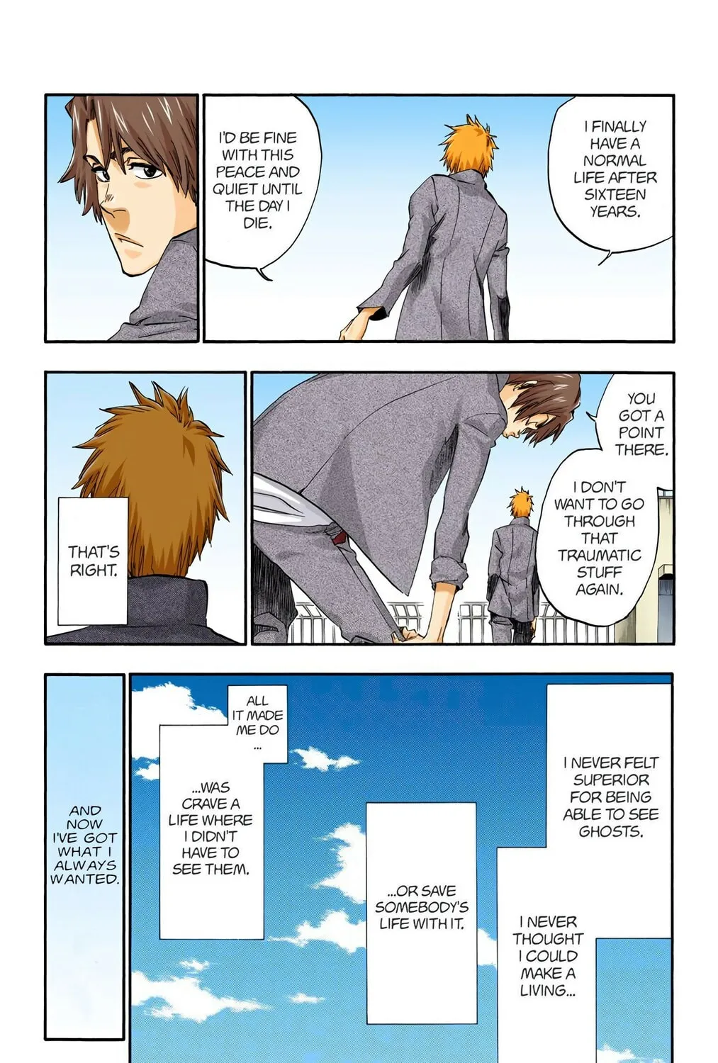 Bleach Colored Manga