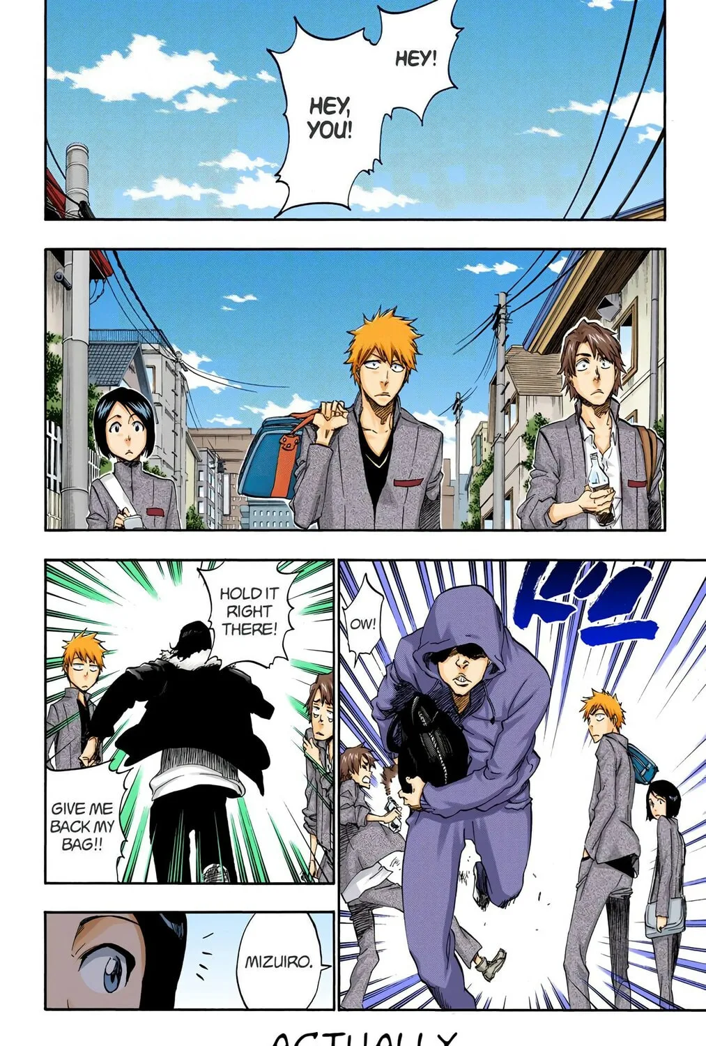 Bleach Colored Manga