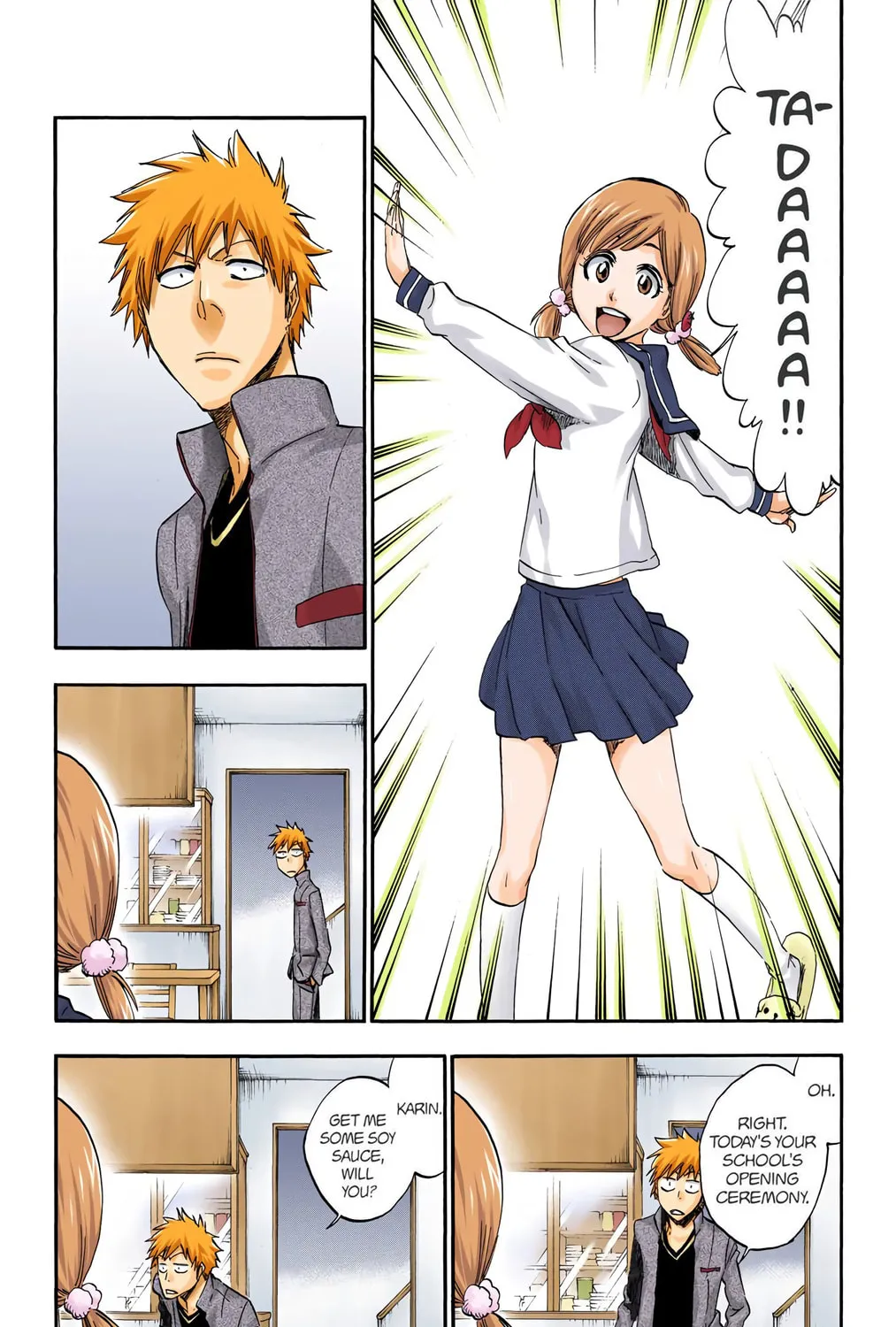 Bleach Colored Manga