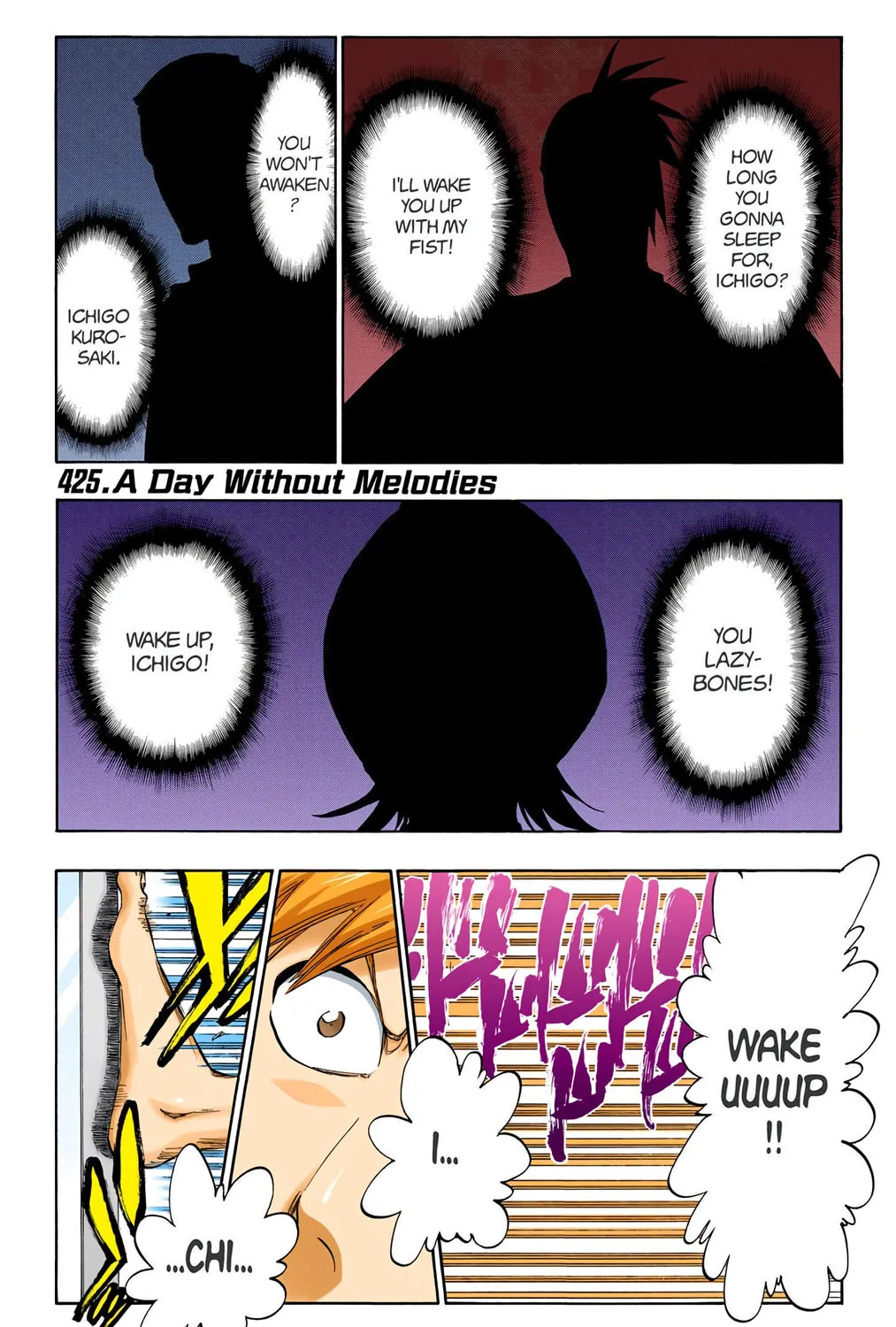 Bleach Colored Manga