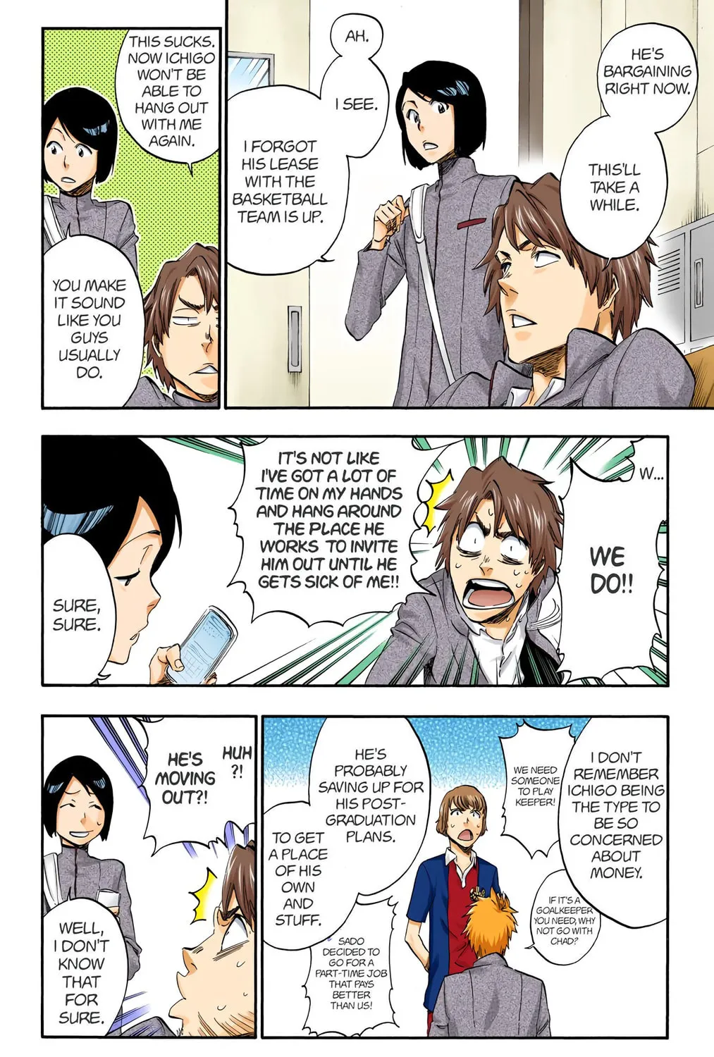 Bleach Colored Manga