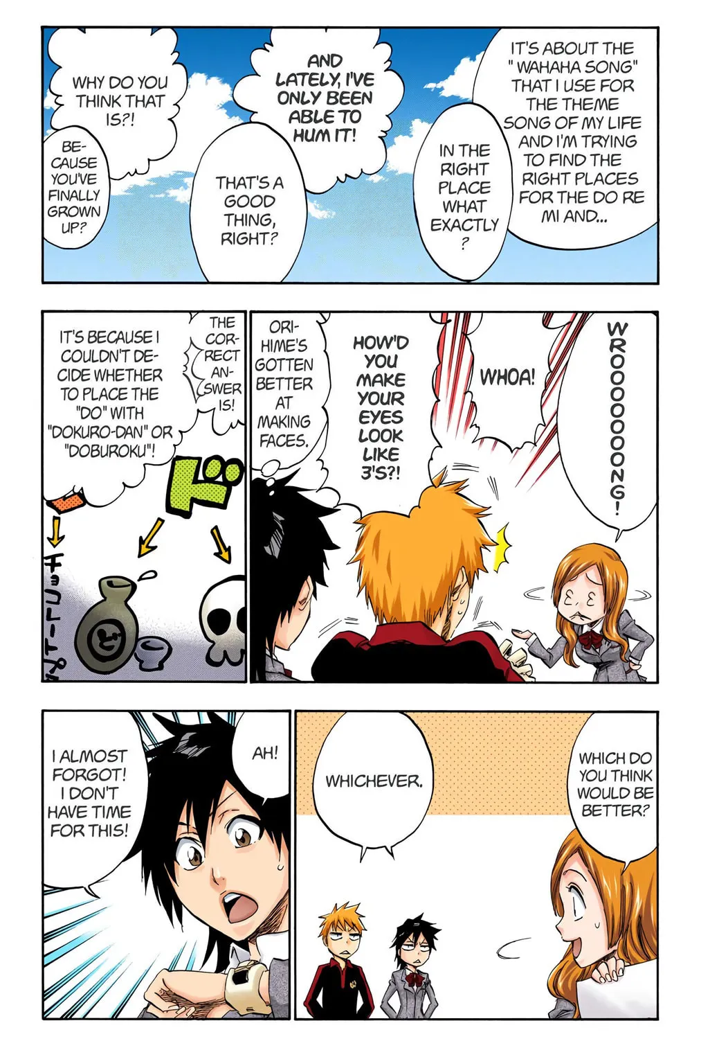 Bleach Colored Manga
