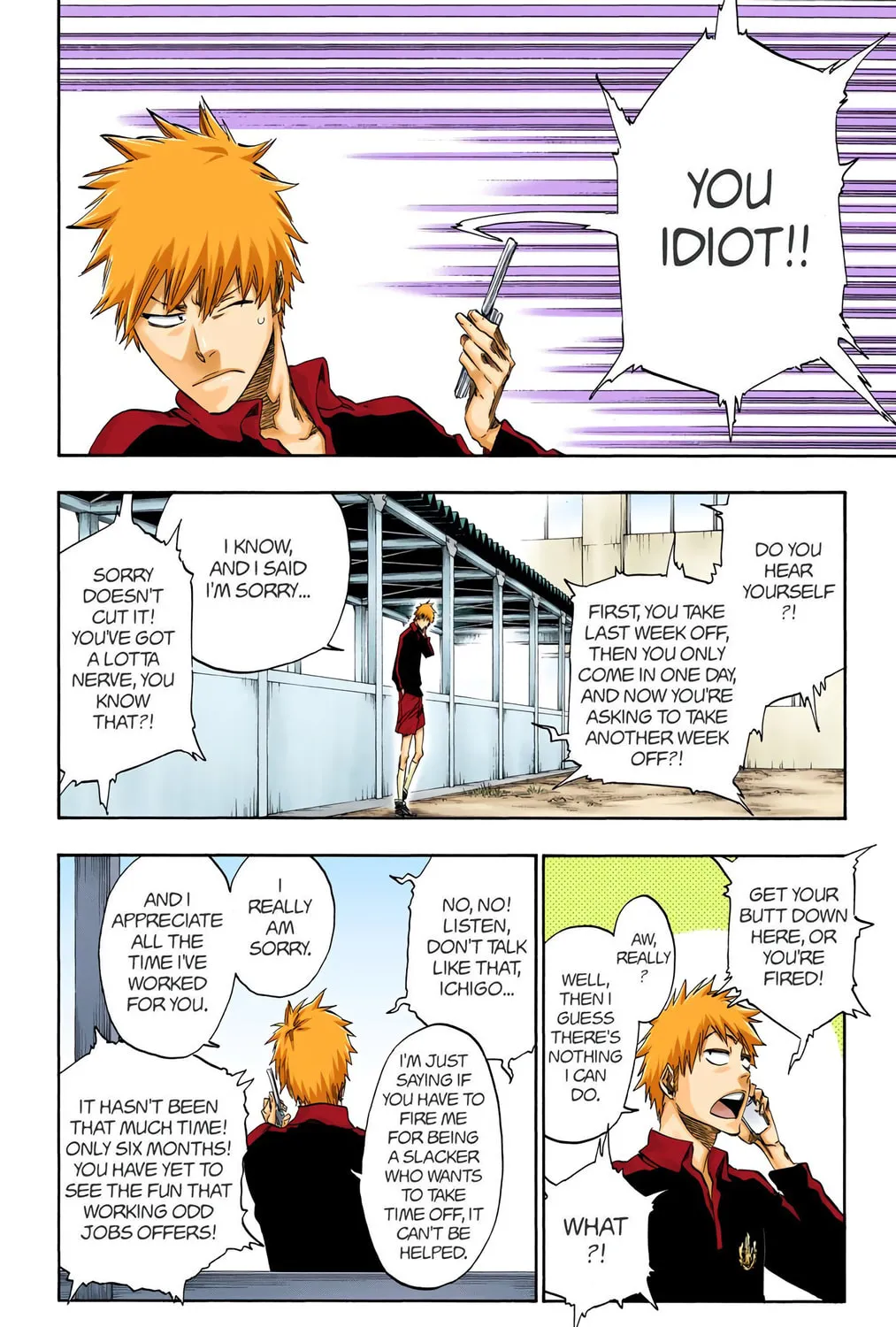 Bleach Colored Manga