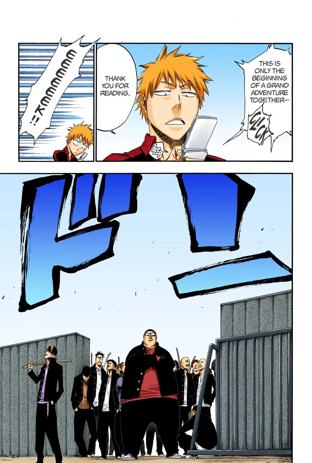Bleach Colored Manga