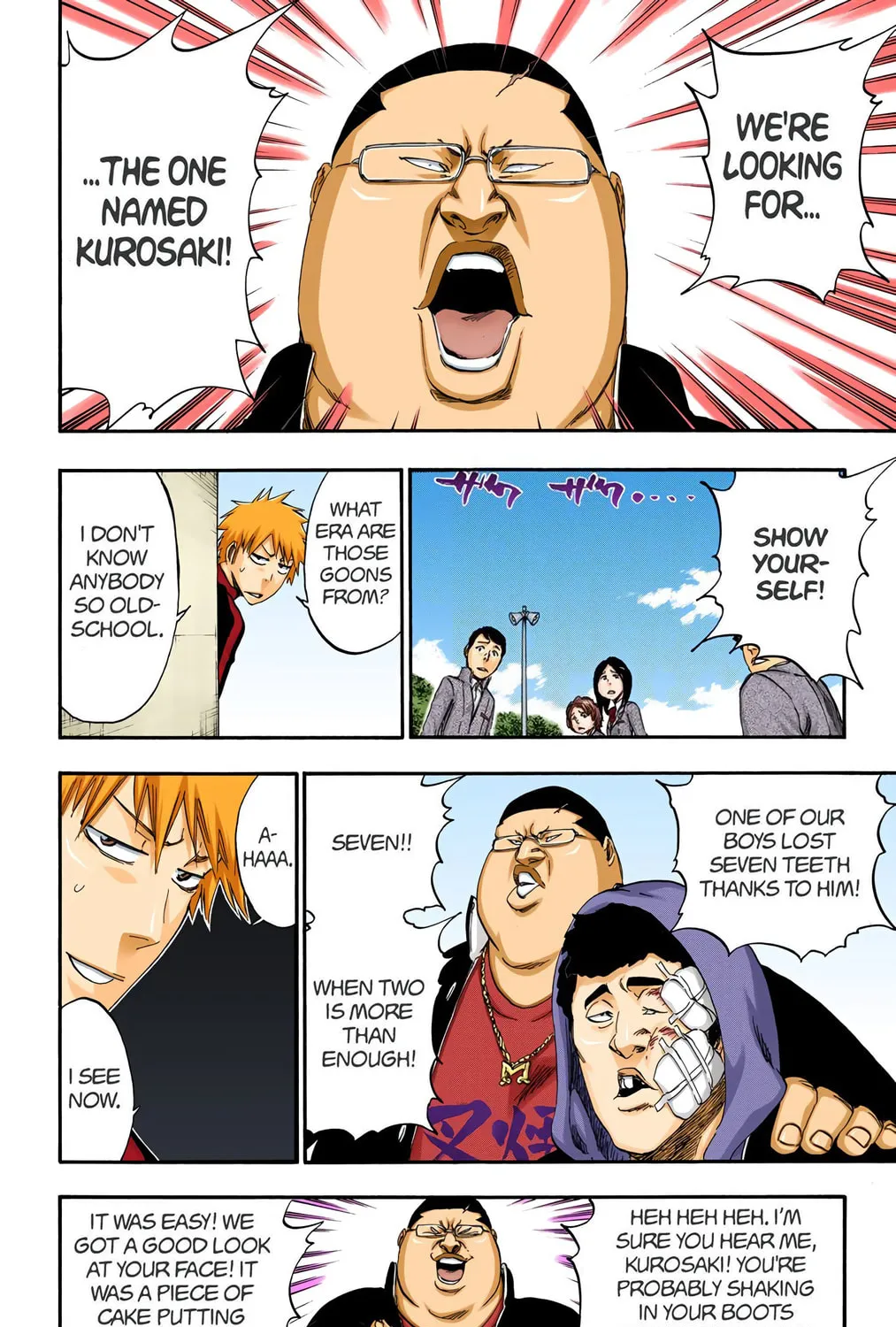 Bleach Colored Manga