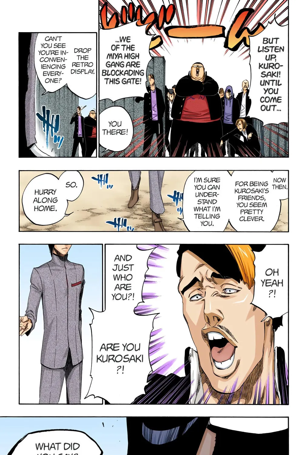 Bleach Colored Manga