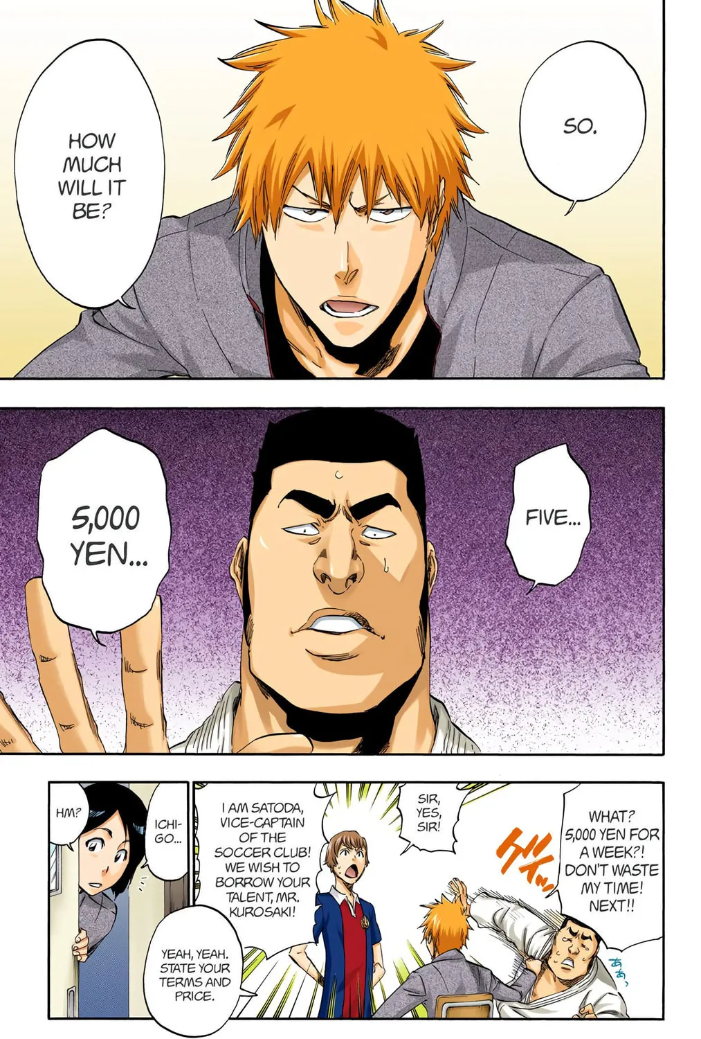 Bleach Colored Manga