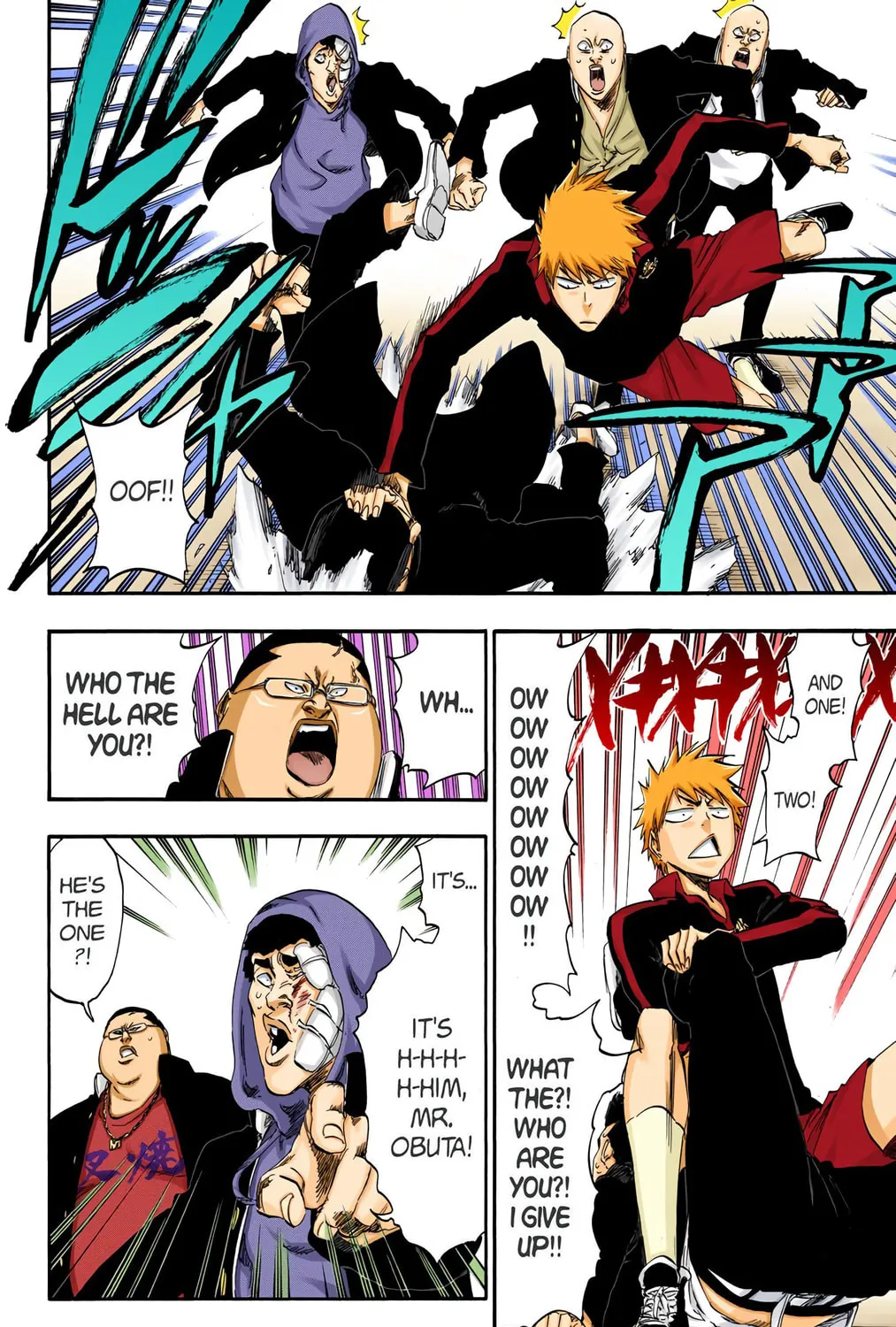 Bleach Colored Manga