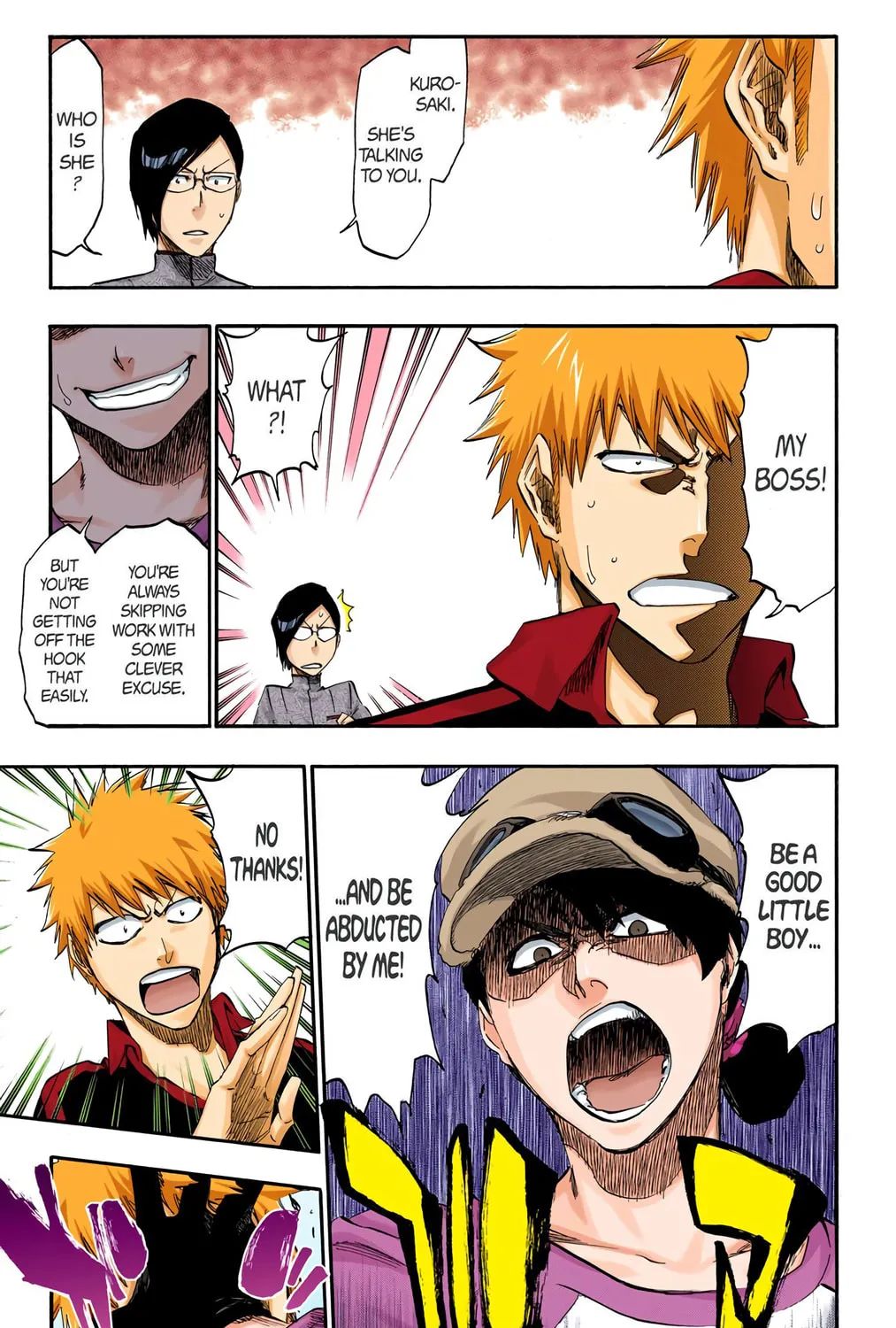Bleach Colored Manga