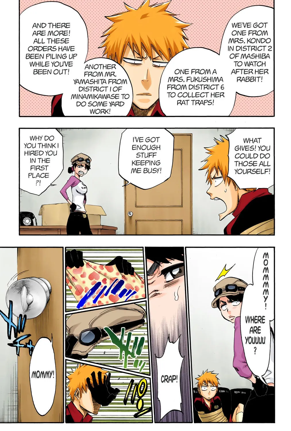 Bleach Colored Manga