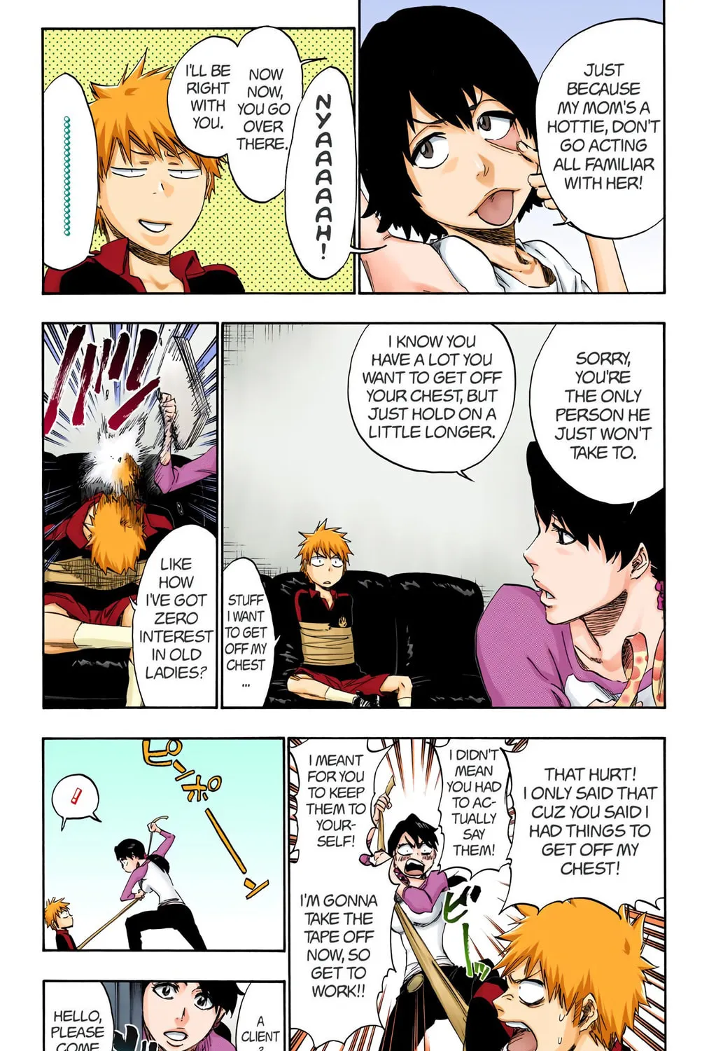 Bleach Colored Manga