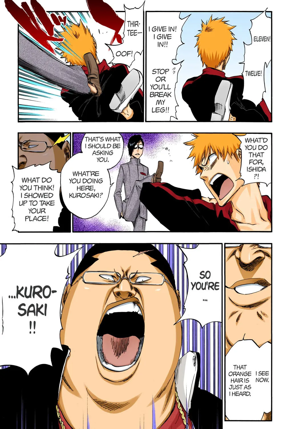 Bleach Colored Manga