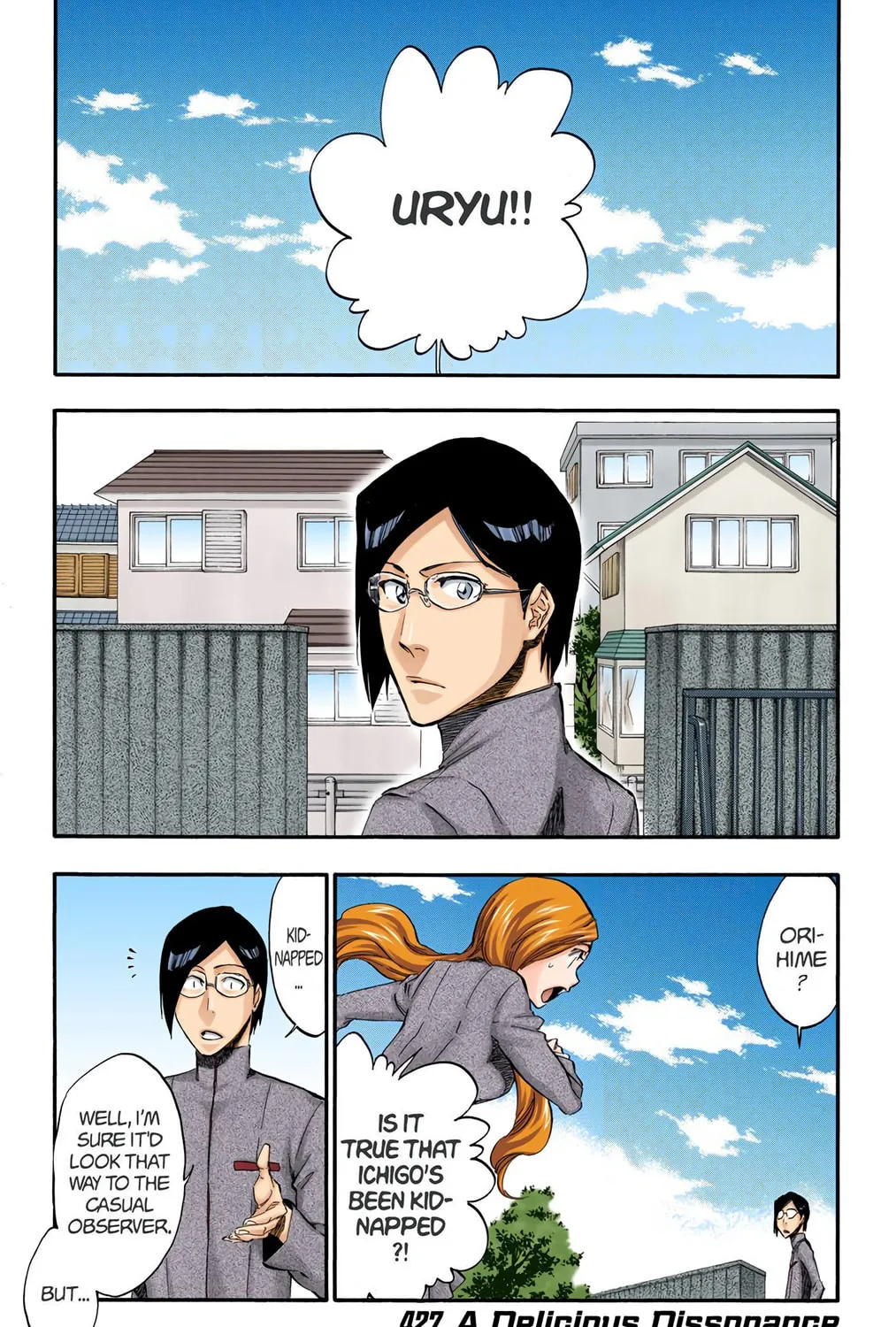 Bleach Colored Manga