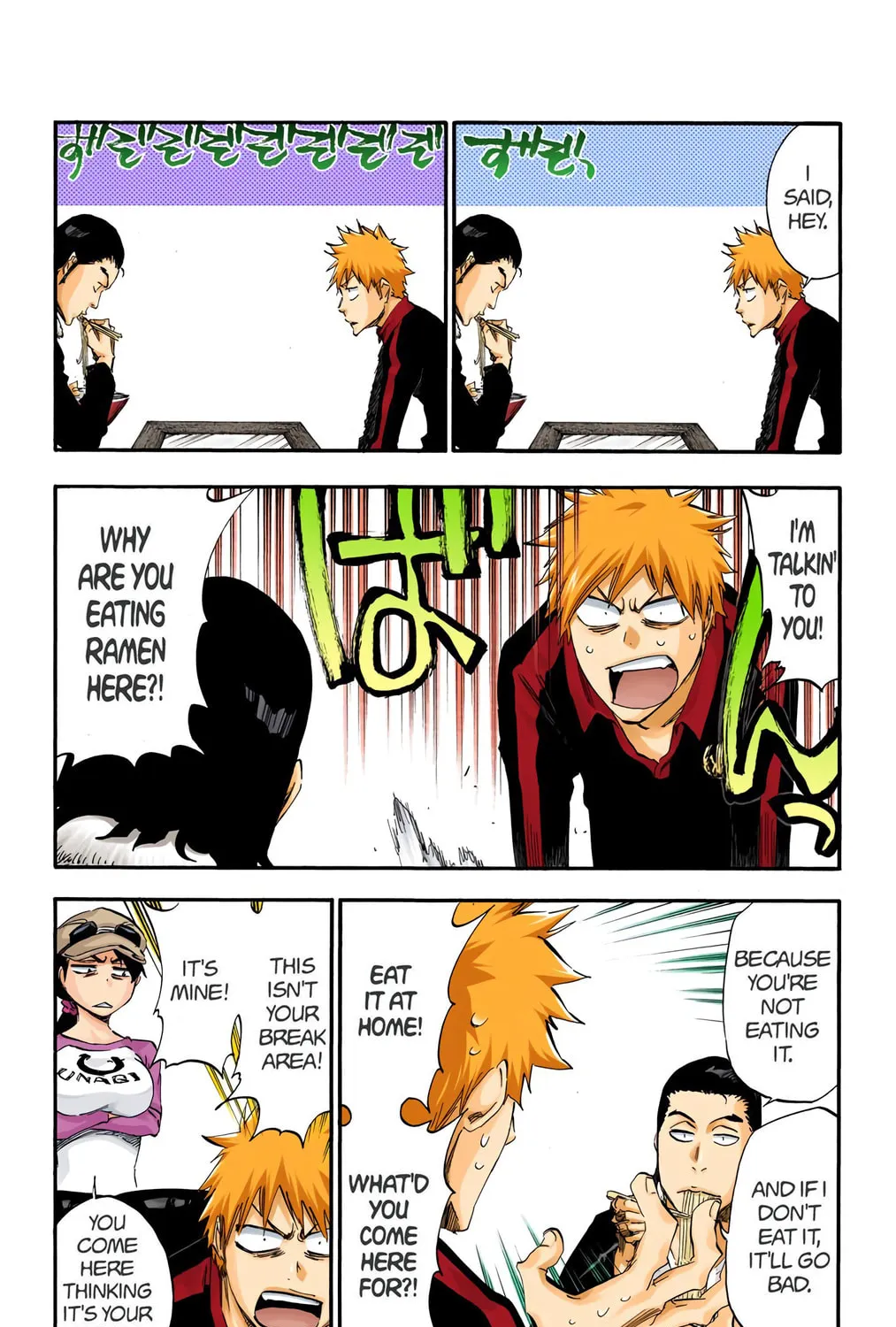 Bleach Colored Manga