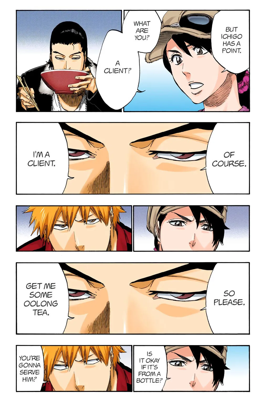 Bleach Colored Manga