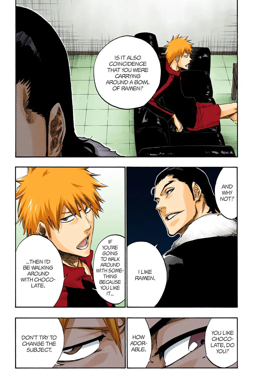 Bleach Colored Manga
