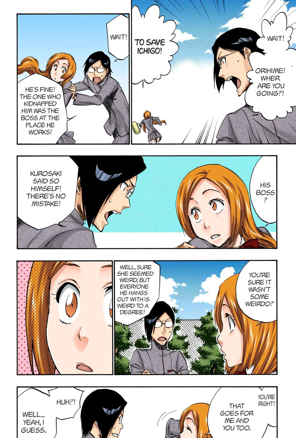 Bleach Colored Manga