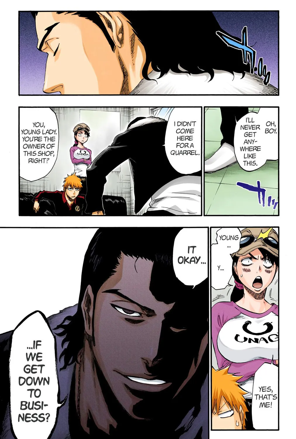 Bleach Colored Manga