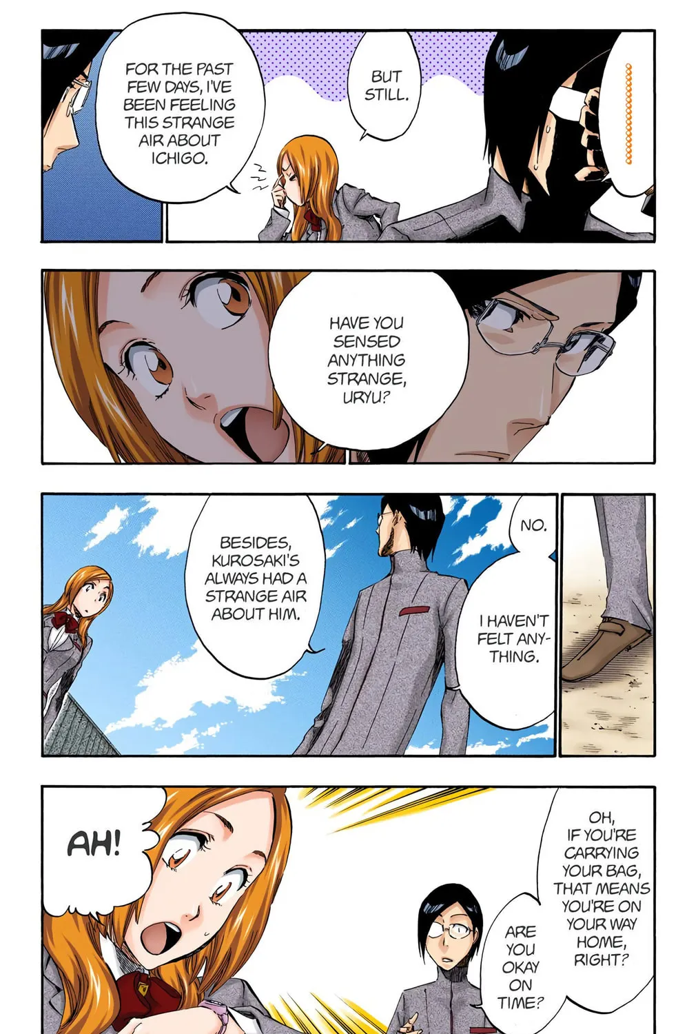 Bleach Colored Manga