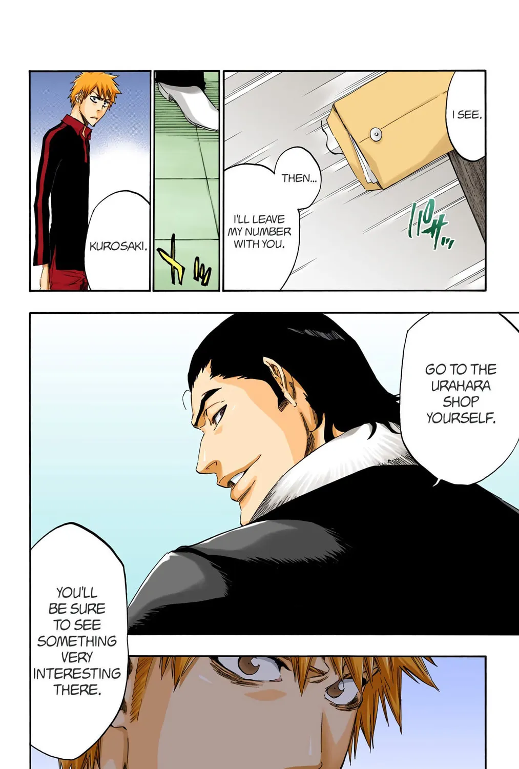 Bleach Colored Manga