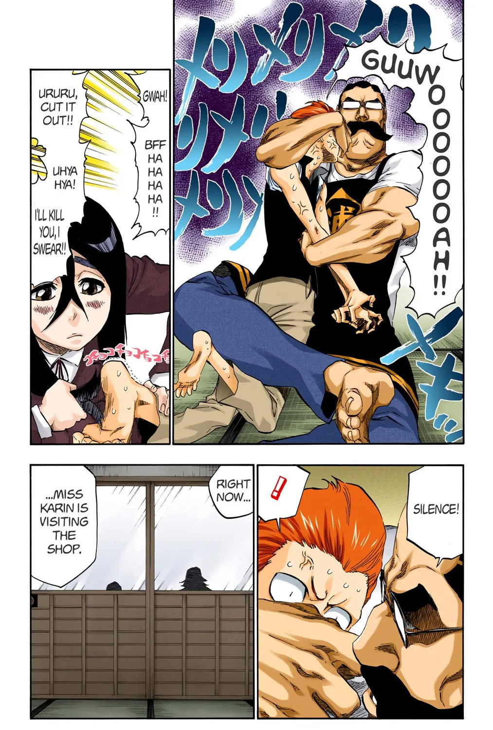 Bleach Colored Manga