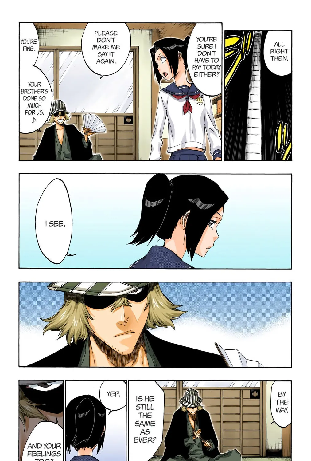 Bleach Colored Manga
