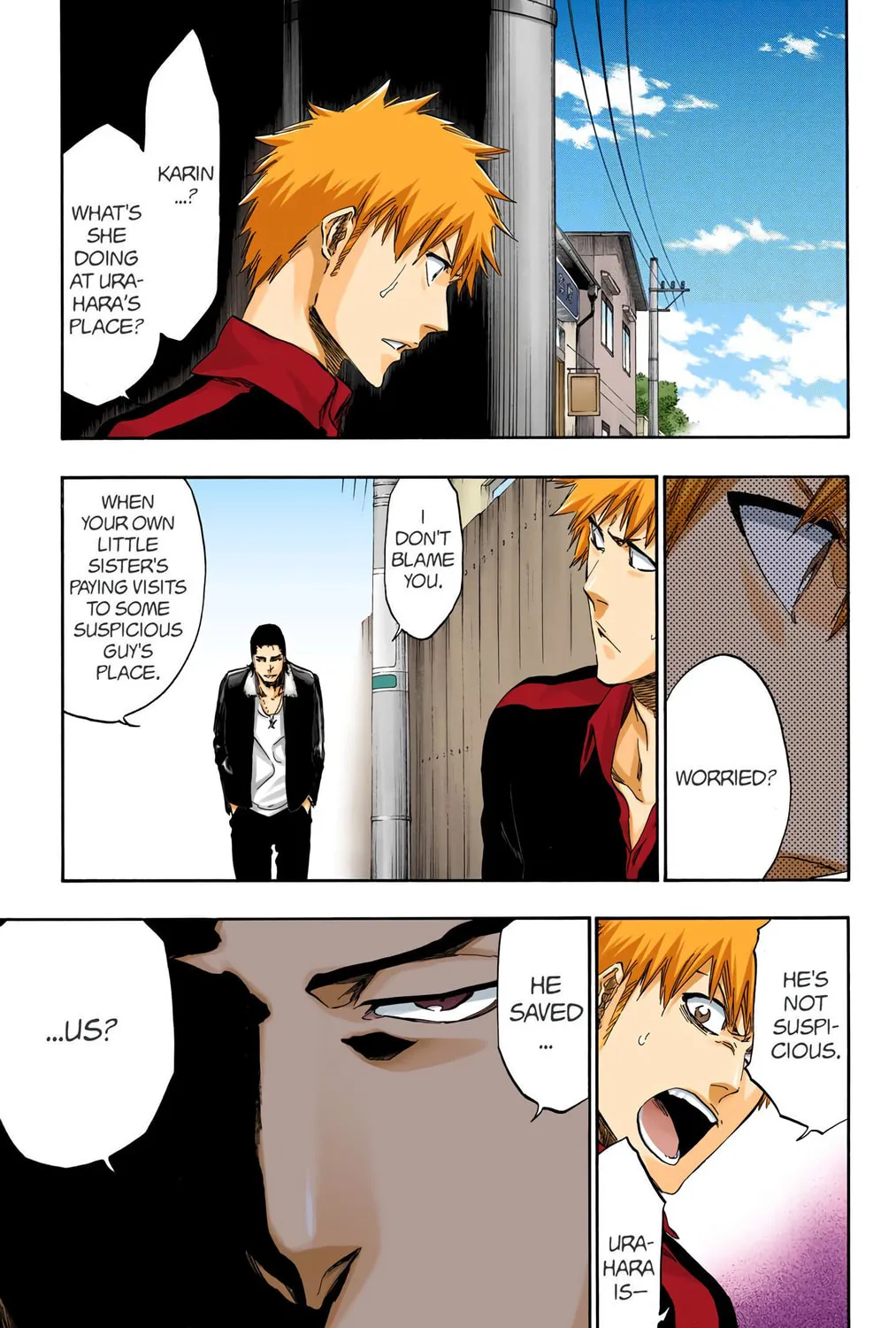 Bleach Colored Manga