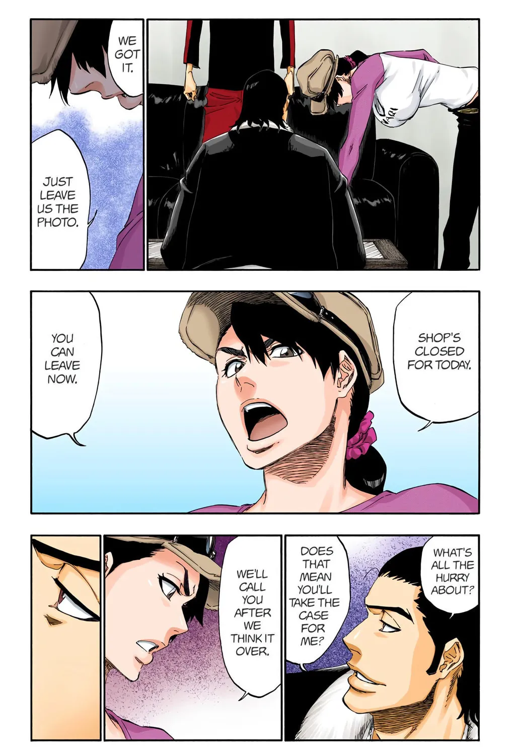 Bleach Colored Manga