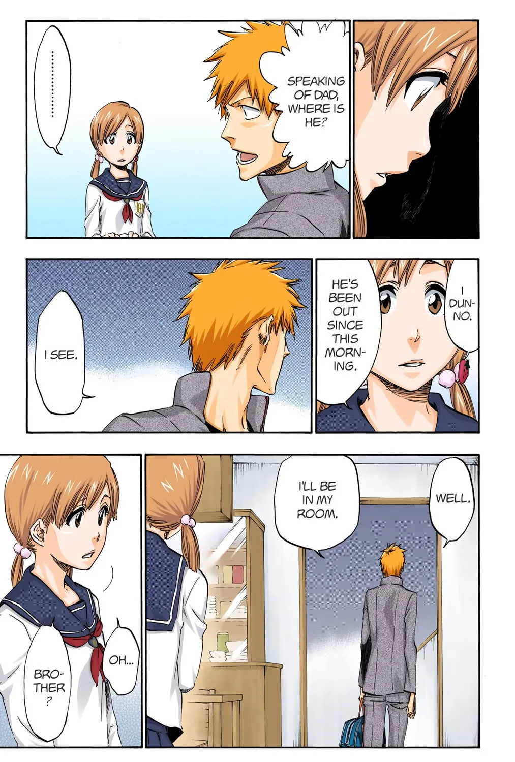 Bleach Colored Manga