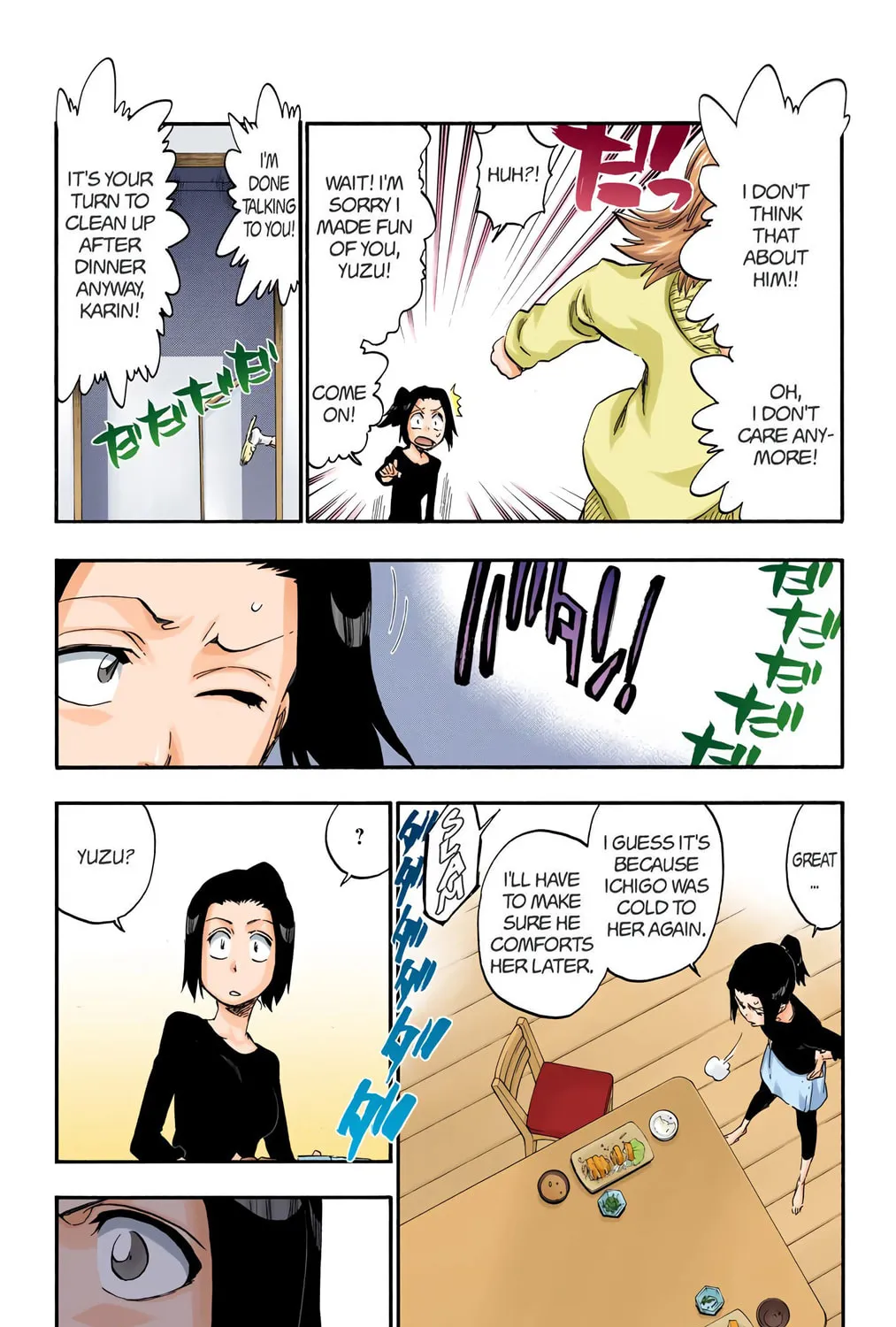 Bleach Colored Manga