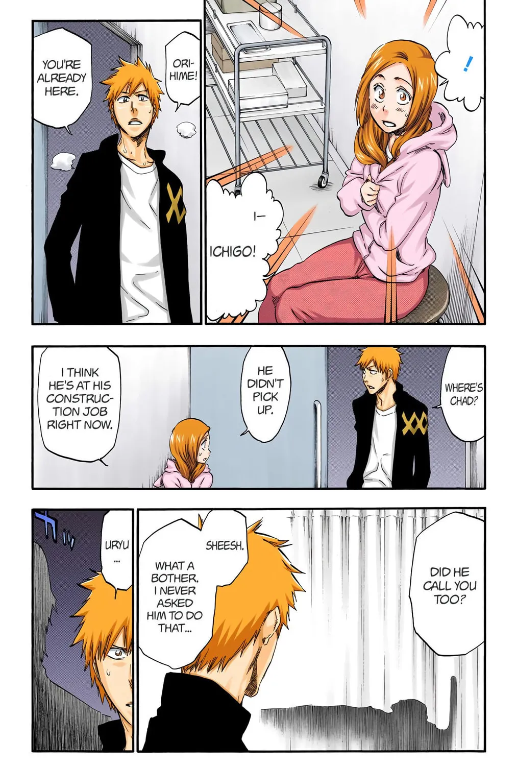 Bleach Colored Manga