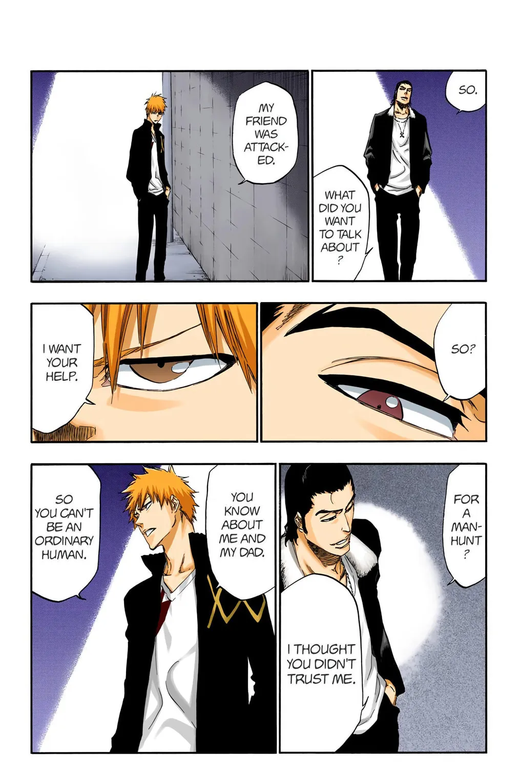 Bleach Colored Manga