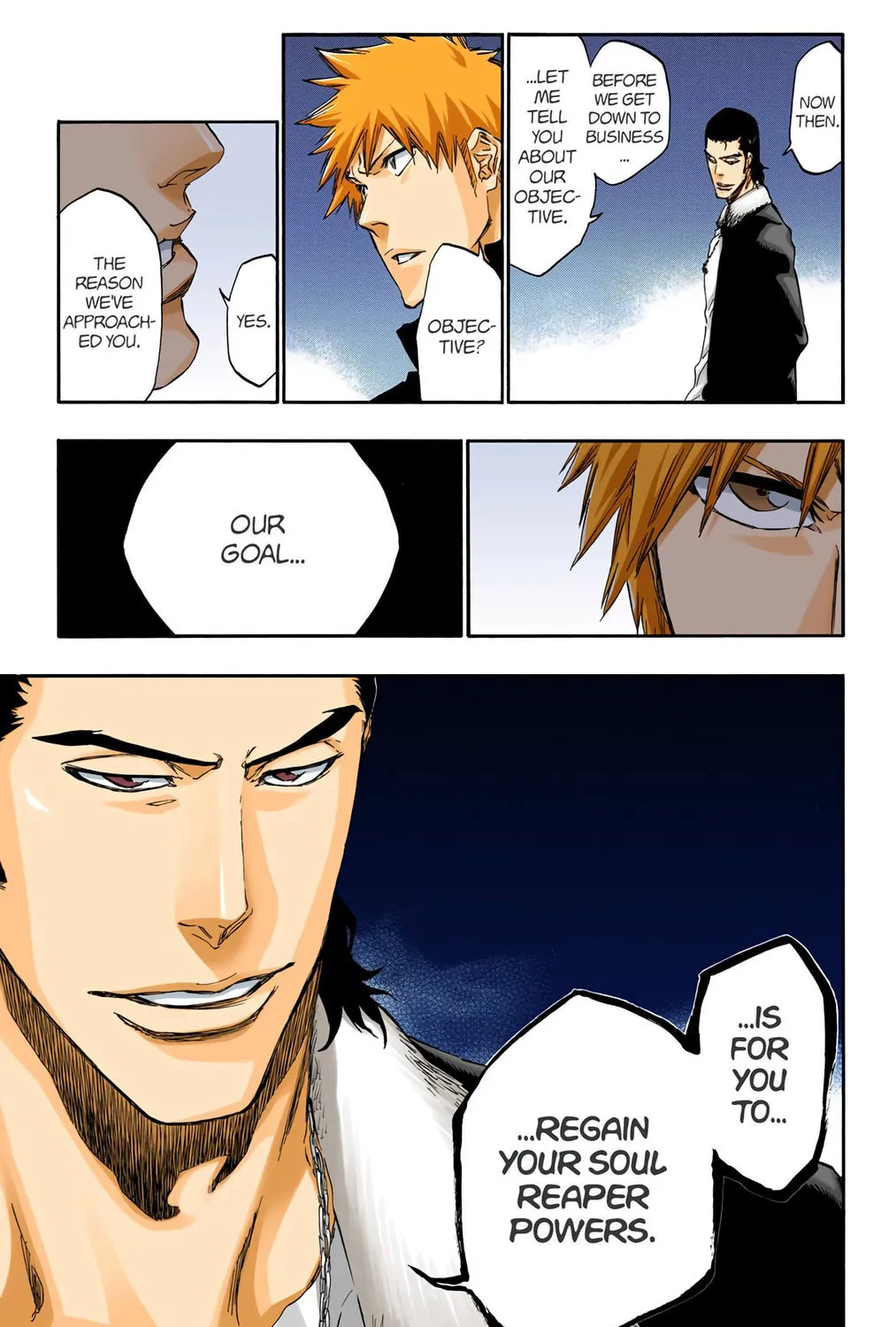 Bleach Colored Manga