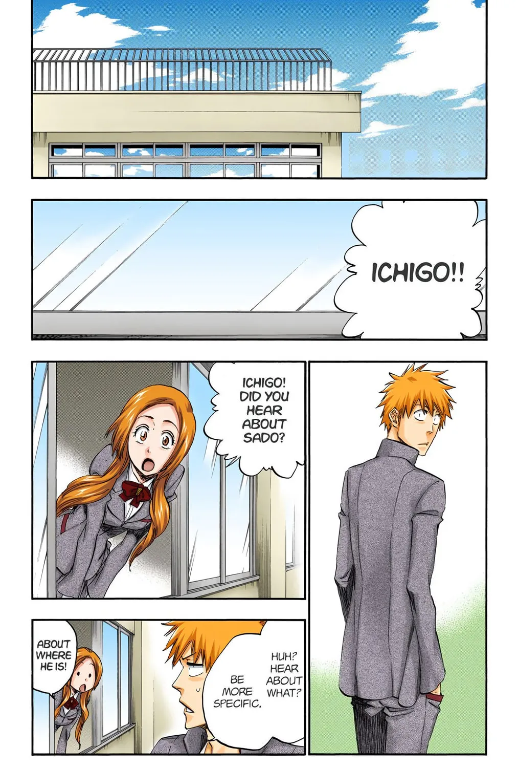 Bleach Colored Manga