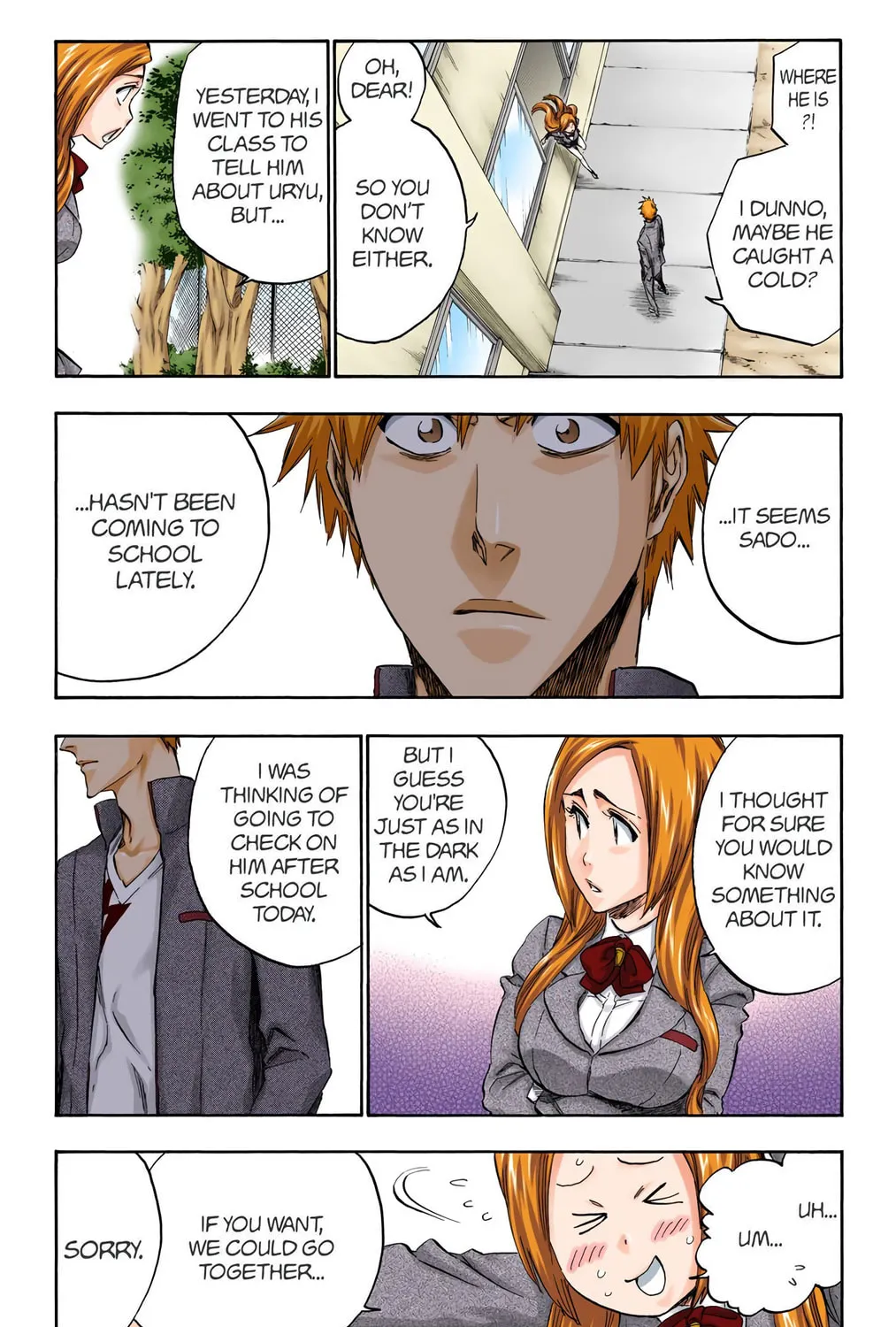 Bleach Colored Manga
