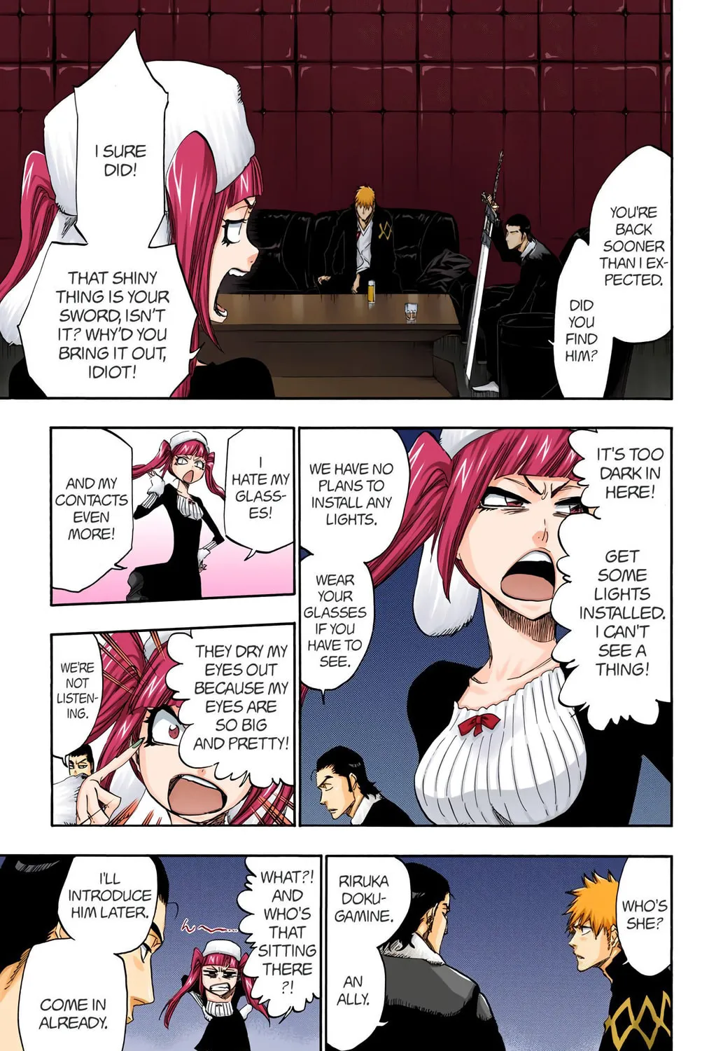 Bleach Colored Manga