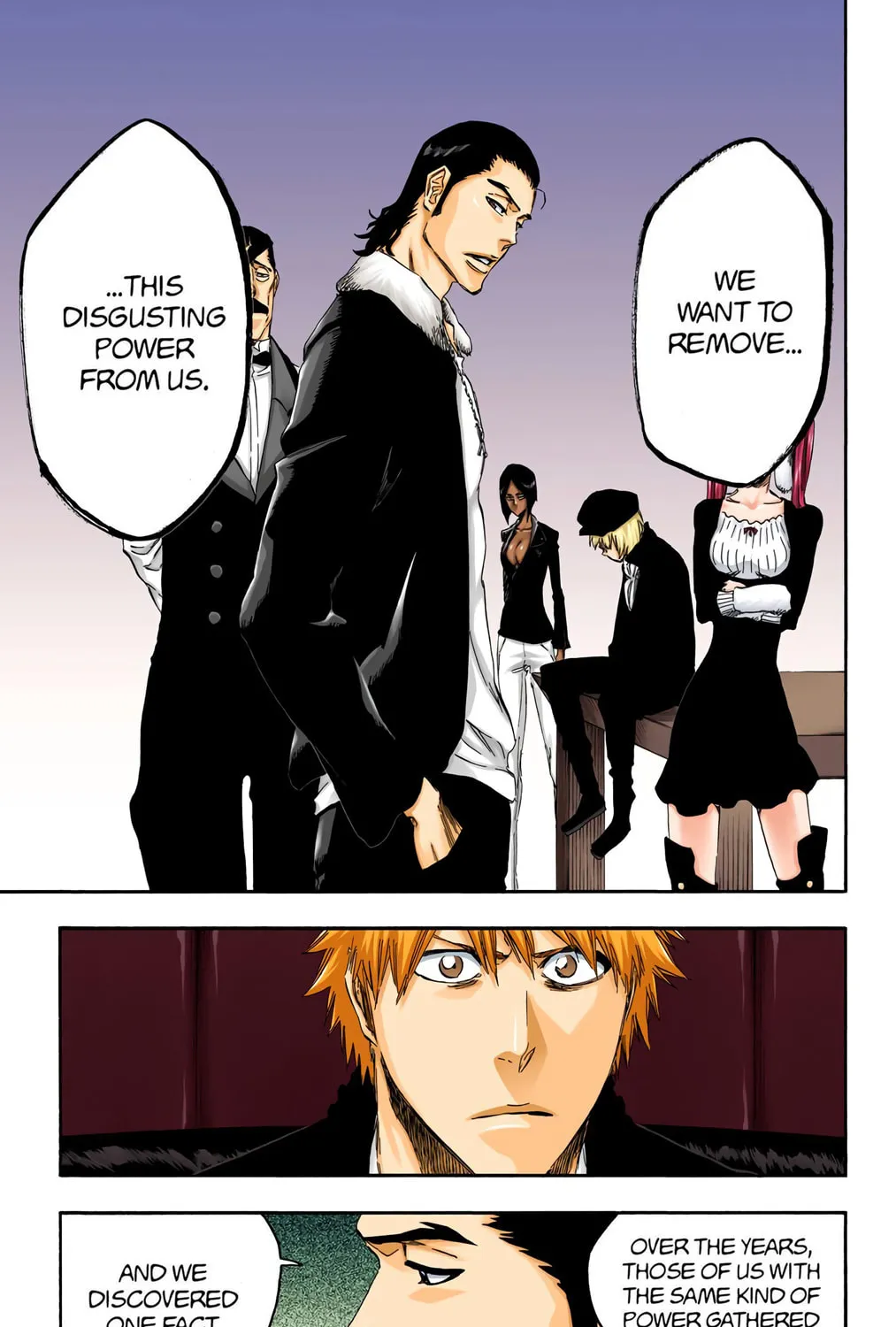 Bleach Colored Manga