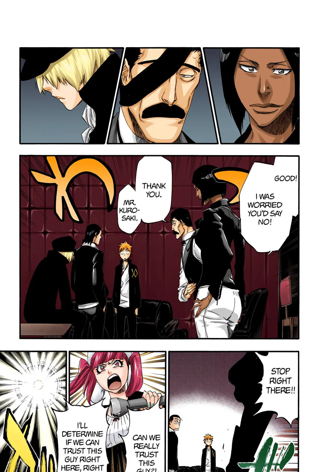 Bleach Colored Manga