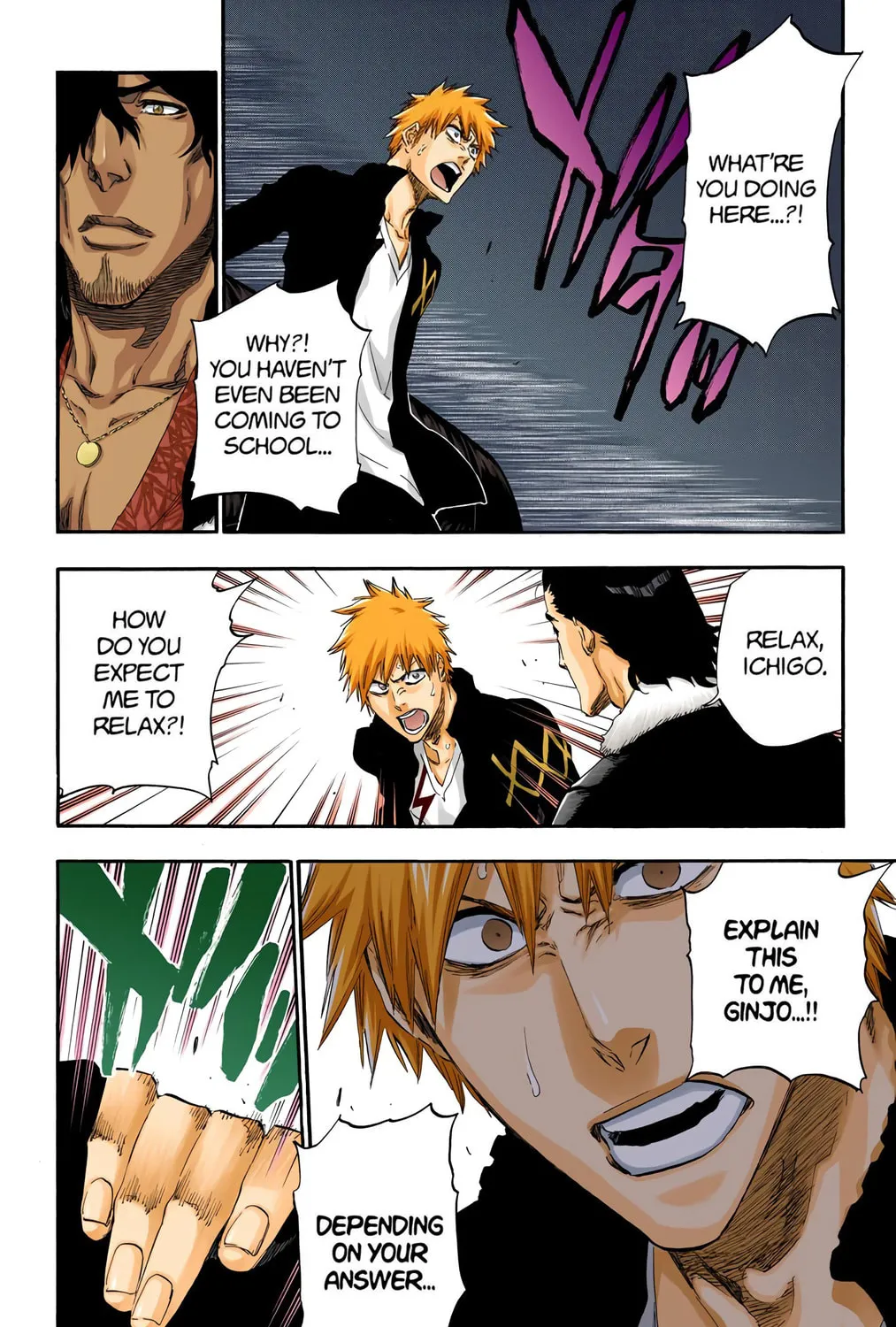 Bleach Colored Manga