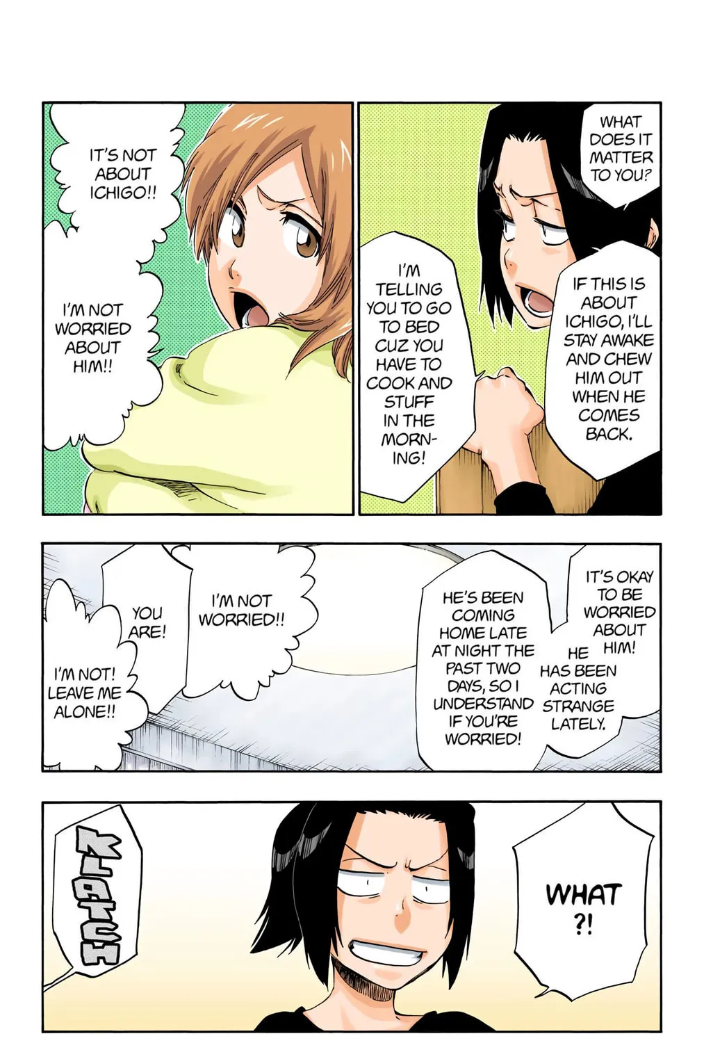 Bleach Colored Manga