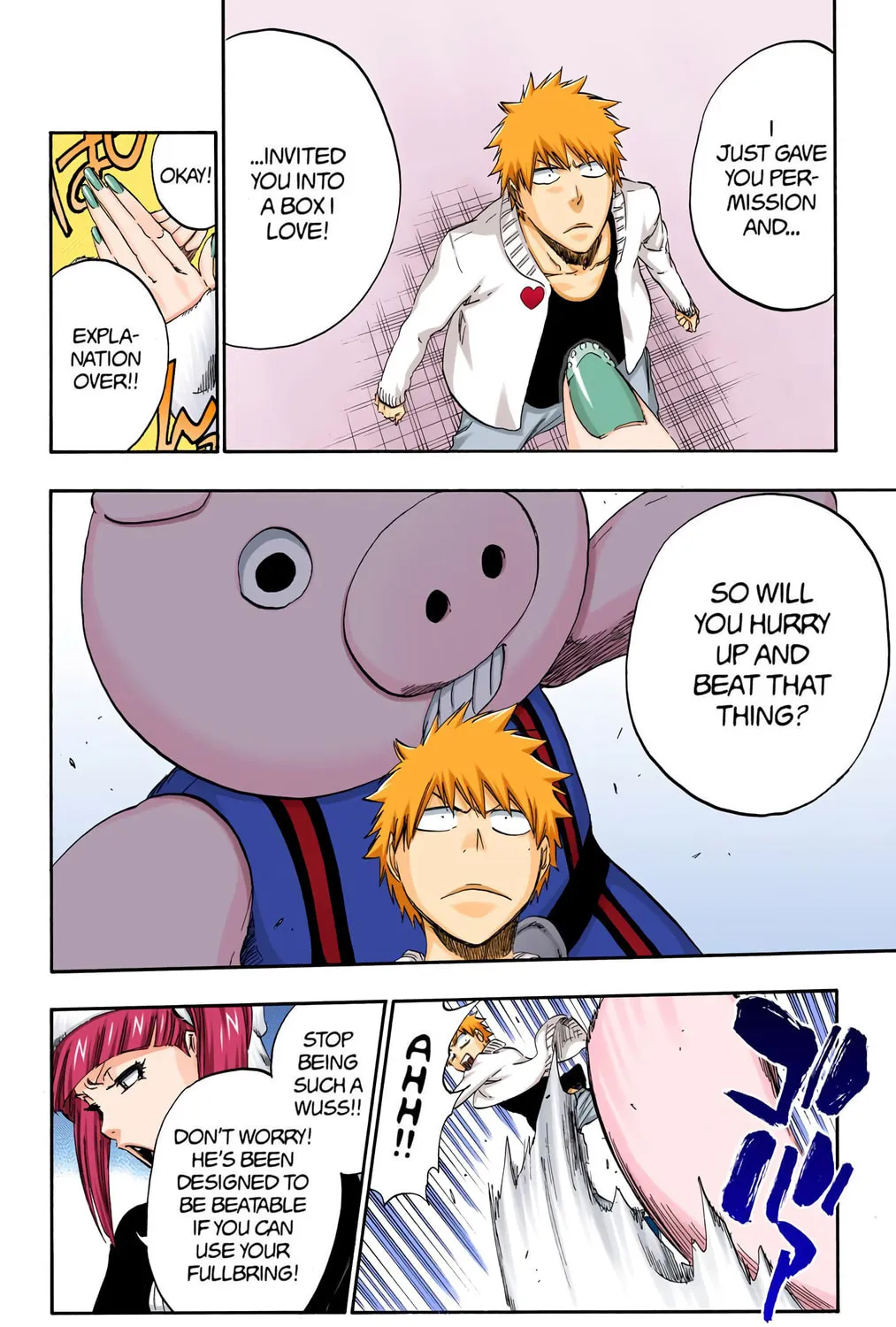 Bleach Colored Manga