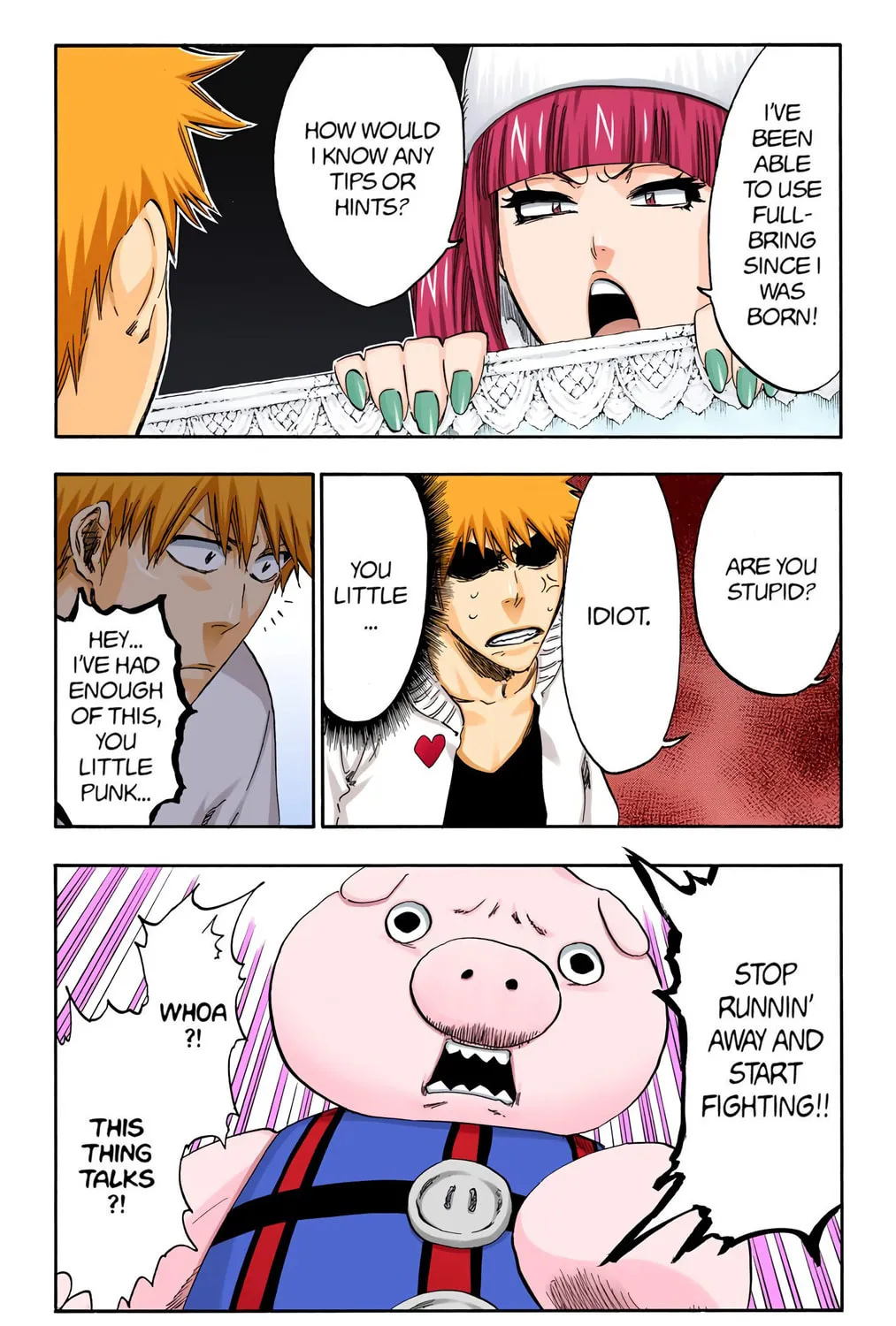 Bleach Colored Manga