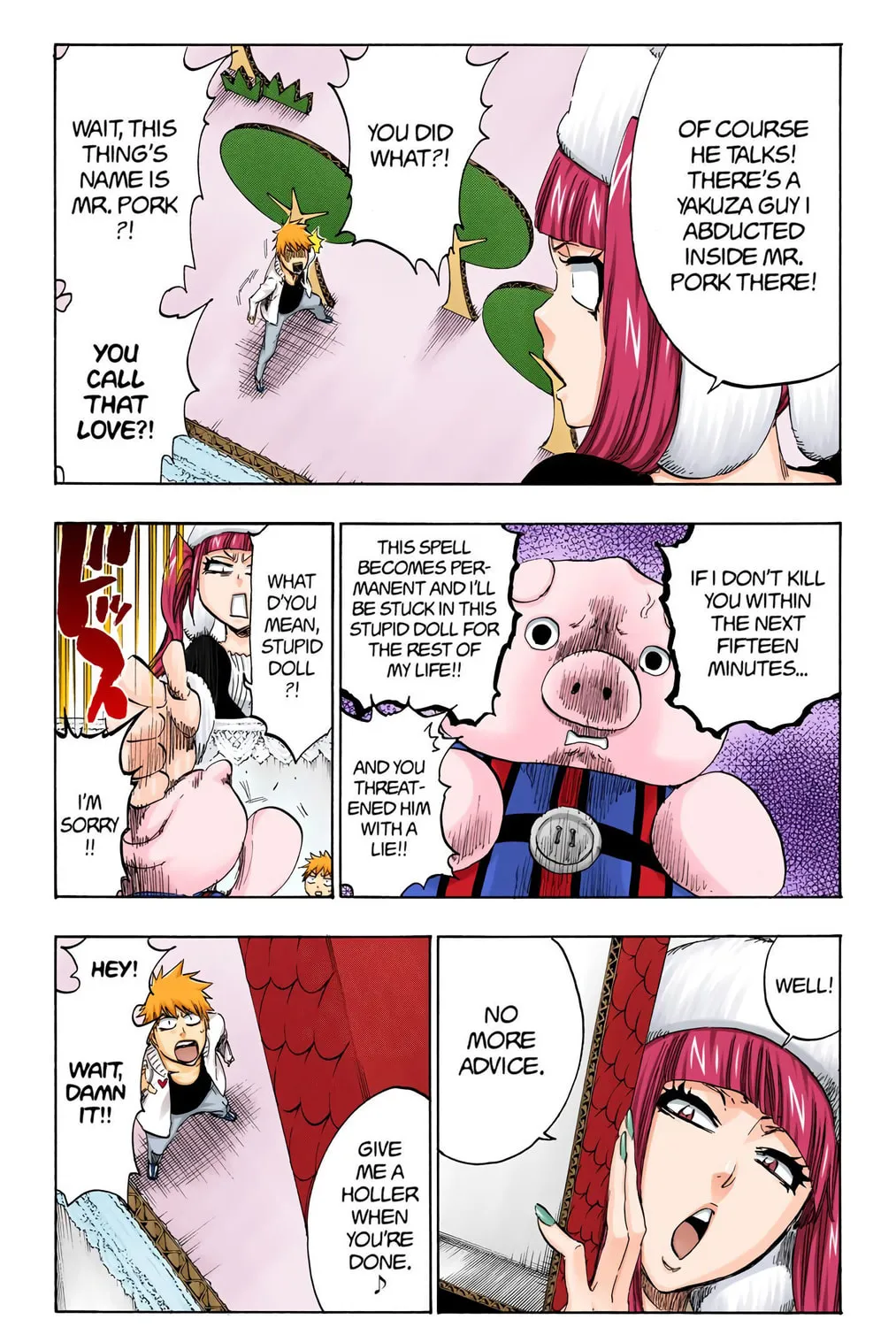 Bleach Colored Manga