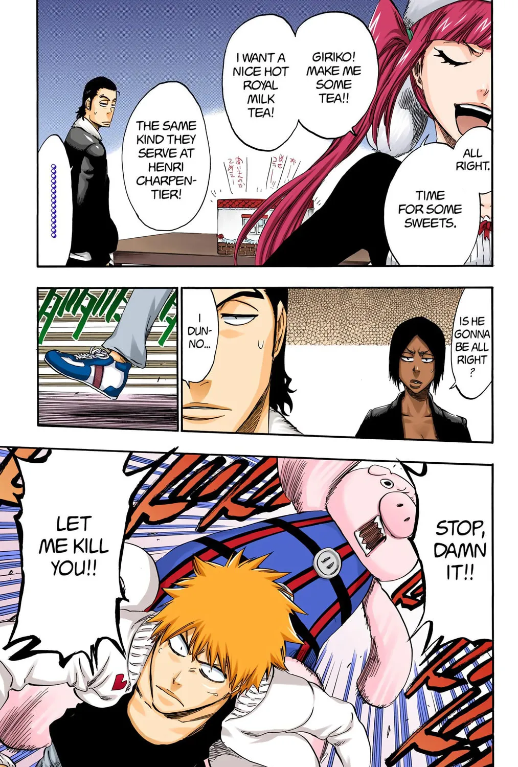 Bleach Colored Manga