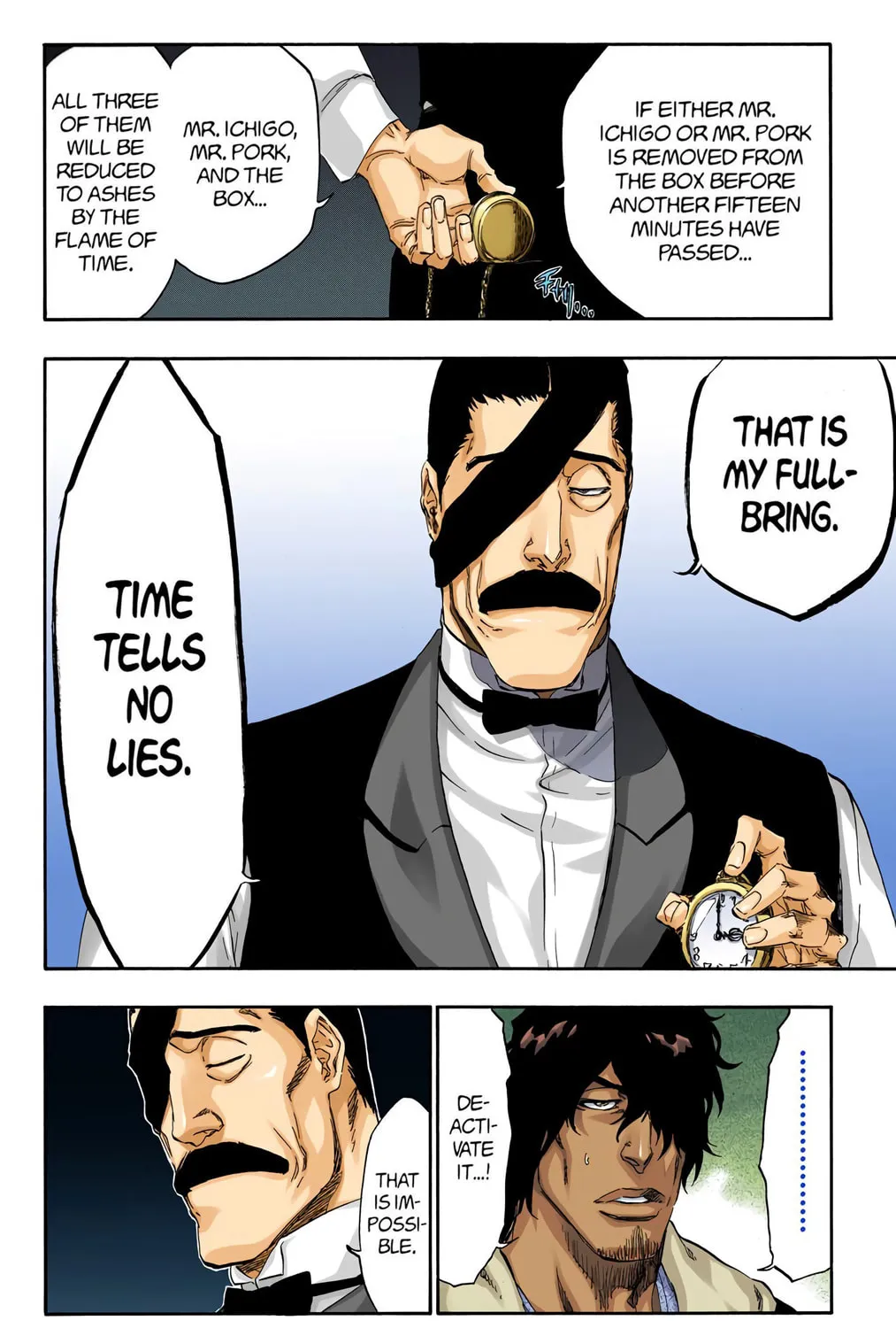 Bleach Colored Manga