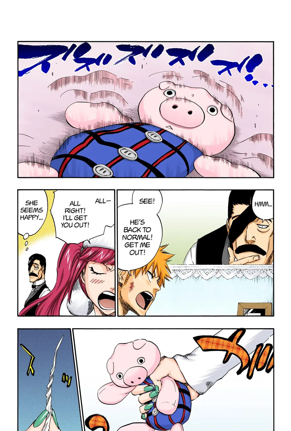 Bleach Colored Manga