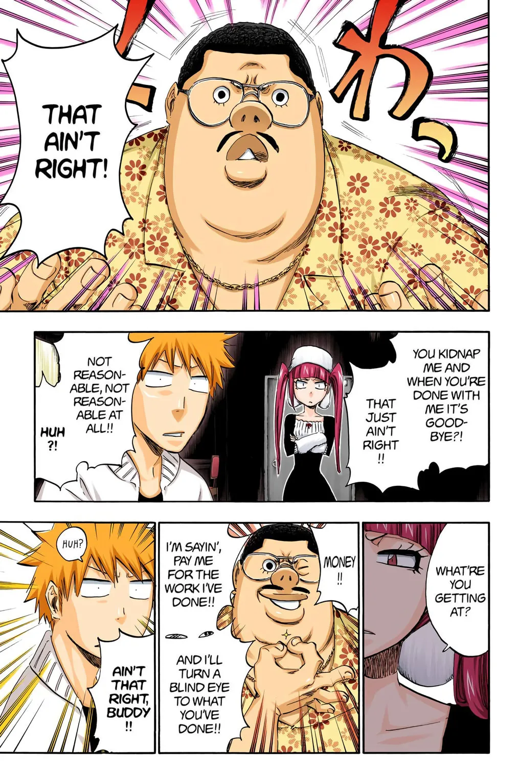 Bleach Colored Manga