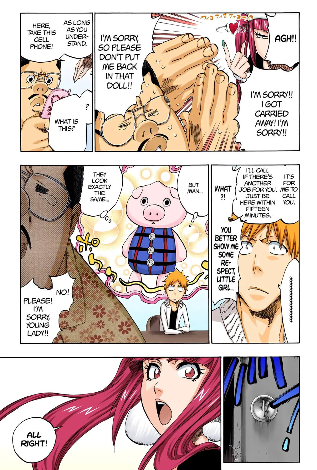 Bleach Colored Manga